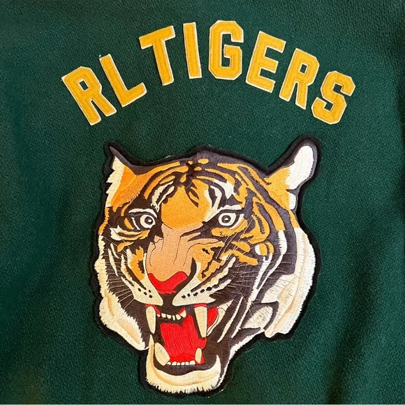 Polo Ralph Lauren Letterman TIGER Varsity Jacket- Limited Edition 🔥🔥🔥😳 - Picture 10 of 15